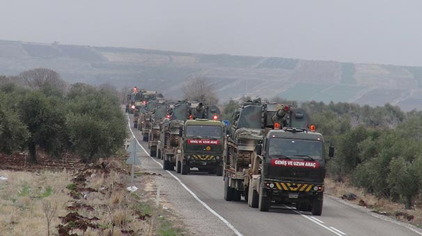 Türkiye Afrin operasyonu öncesi YPG ye ait 149 hedefi vuracak